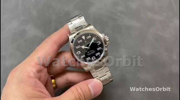 Rolex Air King 126900 0001 Oyster Stainless Steel 40mm Mens Replica Watch