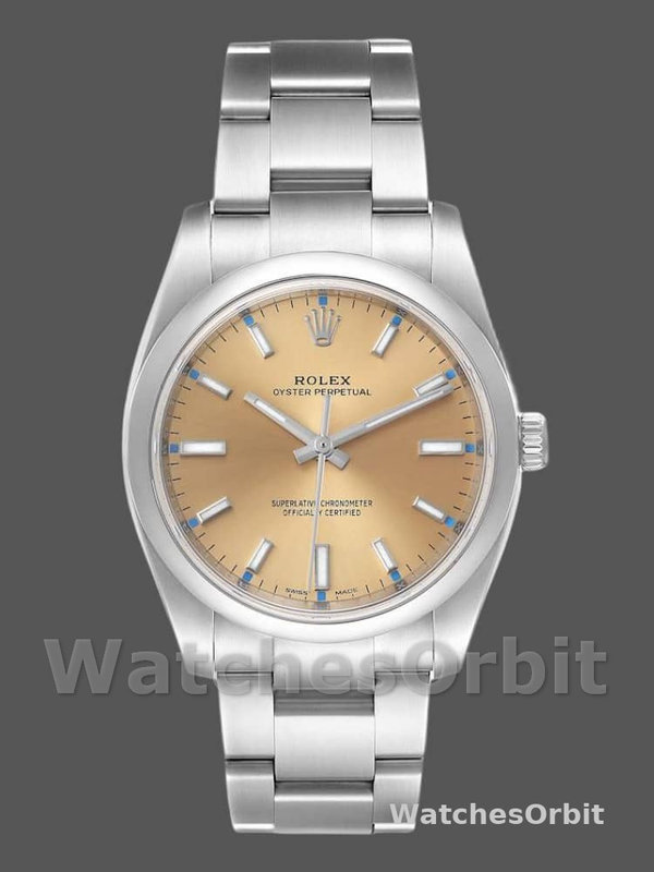 Rolex Oyster Perpetual 114200 White Grape Index Dial 34mm Unisex Replica watch