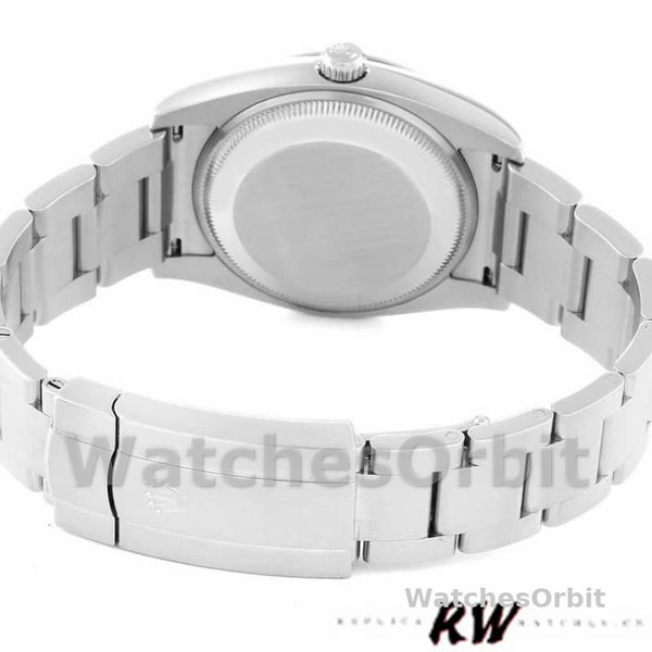 Rolex Oyster Perpetual Air-King 114200 Olive Green Index Dial 34mm Unisex Replica watch