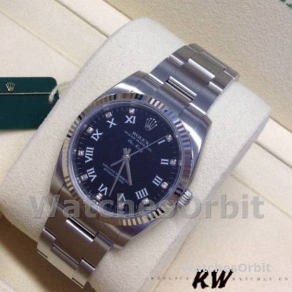 Rolex Oyster Perpetual Air-King 114234 Blue Dial 34mm Unisex Replica Watch