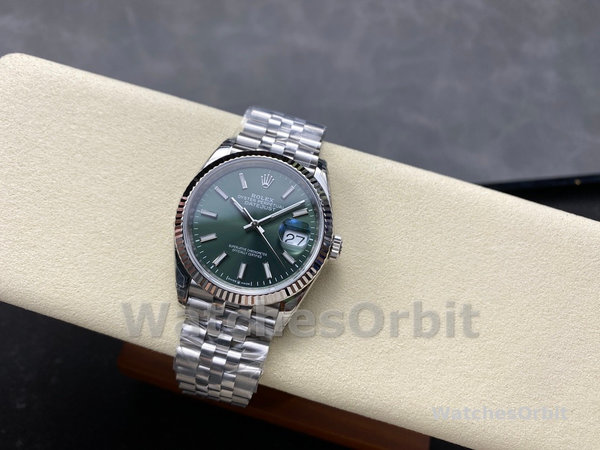 Rolex Datejust 126234 Stainless Steel Mint Green Dial 36MM Unisex Replica Watch