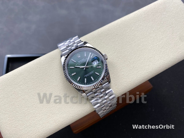 Rolex Datejust 126234 Stainless Steel Mint Green Dial 36MM Unisex Replica Watch