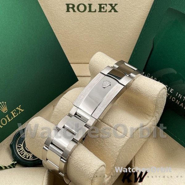 Rolex Datejust 126334 0015 Fluted Bezel Blue Diamond Dial 41MM Mens Replica Watch