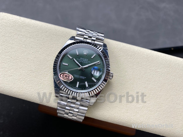 Rolex Datejust 126334 0028 41 Oystersteel and White Gold Mens Watch