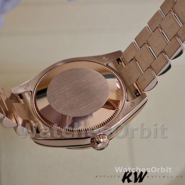Rolex Datejust 178275 Rose Gold Pink Index Dial 31mm Lady Replica Watch