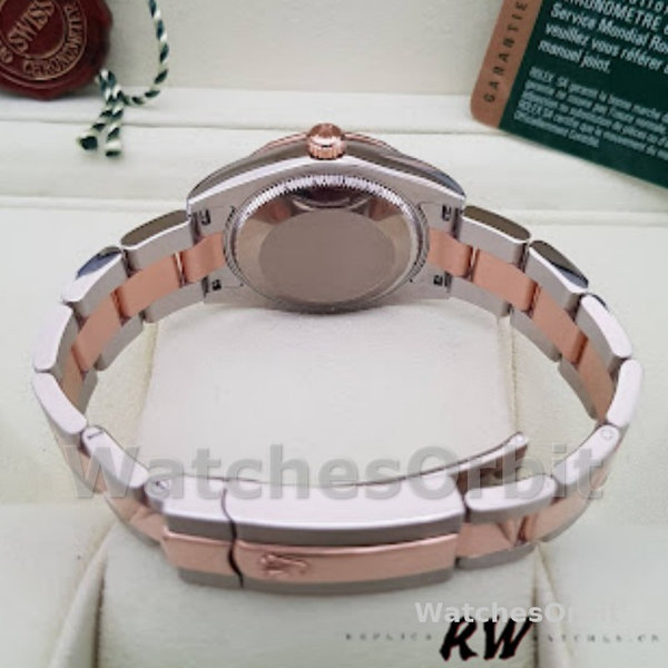 Rolex Datejust 178341 Pink Roman Numeral Dial 31MM Lady Replica Watch