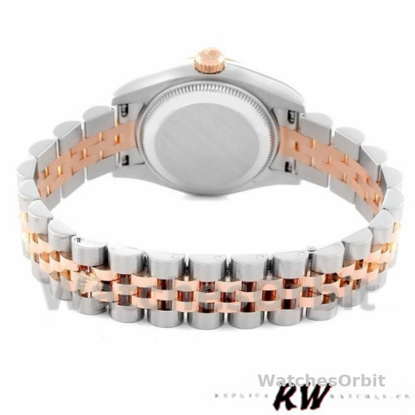 Rolex Datejust 179171 Chocolate Brown Dial Fluted Bezel 26MM Lady Replica Watch