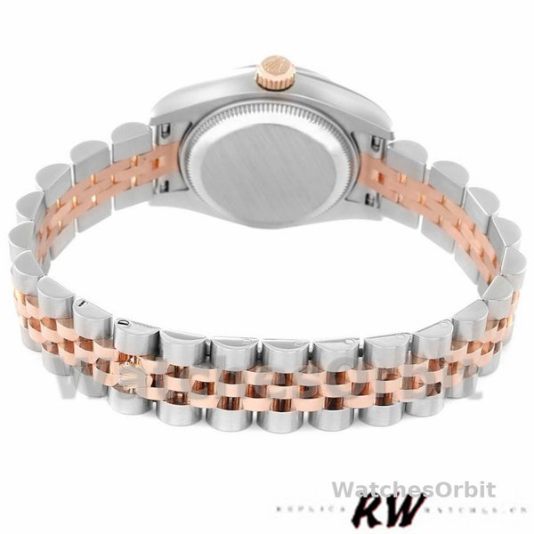 Rolex Datejust 179171 White Diamond Dial Fluted Bezel 26MM Lady Replica Watch