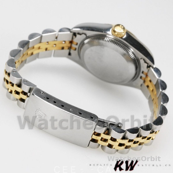 Rolex Datejust 179173 Decorated Mother Of Pearl Champagne Dial 26MM Lady Replica Watch