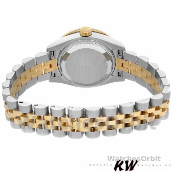 Rolex Datejust 179173 White Index Dial Fluted Bezel 26MM Lady Replica Watch