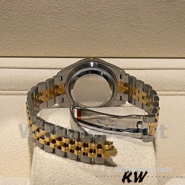 Rolex Datejust 279173 Champagne Diamond Dial Fluted Bezel 28mm Lady Replica Watch