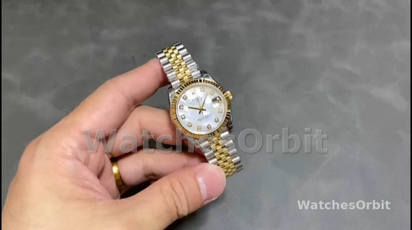 Rolex Datejust 279173 Mother Of Pearl Diamond Dial Fluted Bezel 28mm Lady Replica Watch