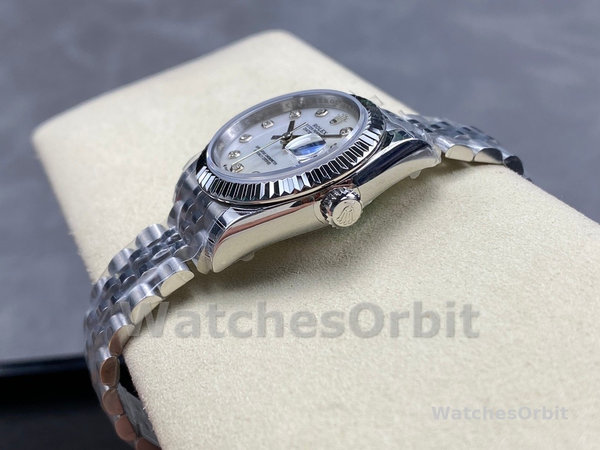 Rolex Datejust 279174 Stainless Steel Mother Of Pearl Diamond Dial 28mm Lady Replica Watch
