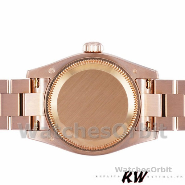 Rolex Datejust 279175 Sundust Roman Numeral Dial Fluted Bezel 28mm Lady Replica Watch