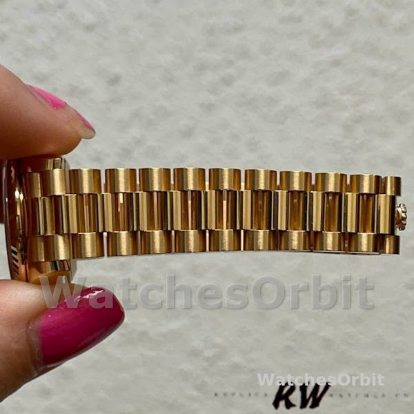 Rolex Datejust 279178 Champagne Fluted Bezel 28mm Lady Replica Watch