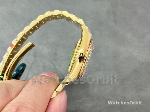 Rolex Datejust 28 Solid 18K Yellow Gold 279138RBR 0006 Women's Watch