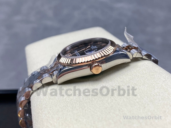 Rolex Datejust 31 Slate Grey Dial Diamond VI 278271 0030 Women's Watch