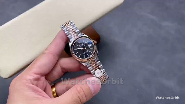 Rolex Datejust 31 Two Tone Fluted Slate Jubilee 278271 0018