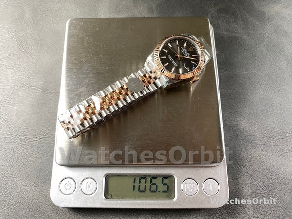 Rolex Datejust 31 Two Tone Fluted Slate Jubilee 278271 0018