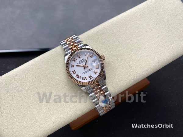 Rolex Datejust 31 White Roman Numeral Dial 278271 0002 Watch