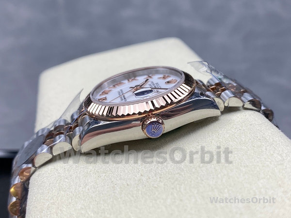 Rolex Datejust 31 White Roman Numeral Dial 278271 0002 Watch