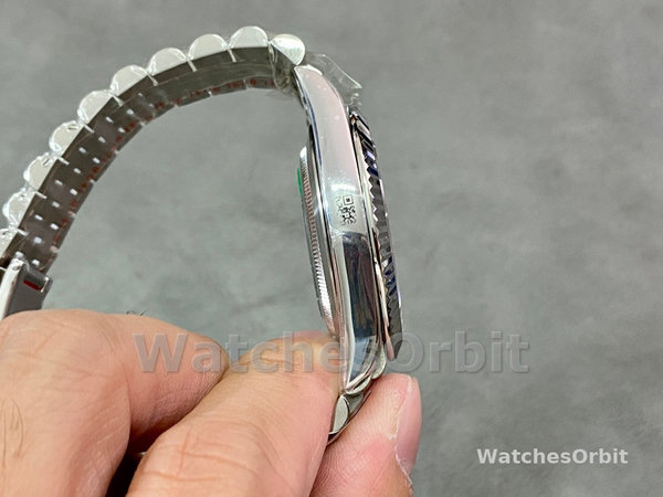 Rolex Datejust Middle Eastern Digital Pink Dial Fluted Bezel M126234