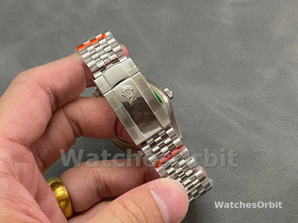 Rolex Datejust 36 Stainless Steel Mint Green Dial Jubilee M126200-0023