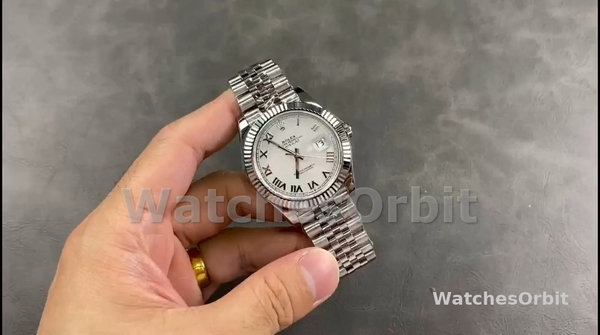 Rolex Datejust 41 Automatic White Dial 126334 0024