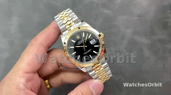 Rolex Datejust 41 Black Dial Jubilee Bracelet M126303 0014 Men's Watch