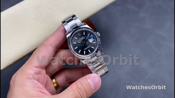 Rolex Datejust 41 Grey Dial Oystersteel & White Gold Steel Strap m126334 0013