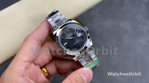 Rolex Datejust 41 Oyster Stainless Steel Slate M126300 0013 Men's Watch