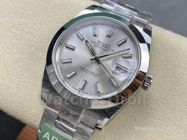 Rolex Datejust 41 Silver Dial 126300 0003 Silver Men's Watch