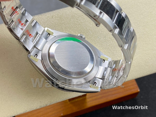 Rolex Datejust 41mm Fluted Bezel Green Dial m126334 0027 Mens Replica Watch
