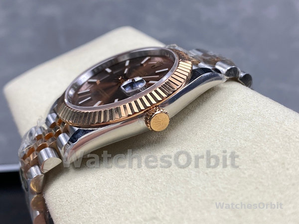 Rolex Datejust Automatic Rose Gold & Steel Watch m126331 0002