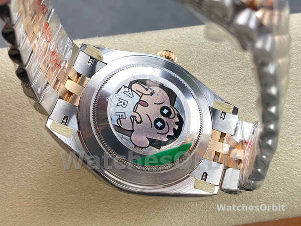 Rolex Datejust Automatic Rose Gold & Steel Watch m126331 0002