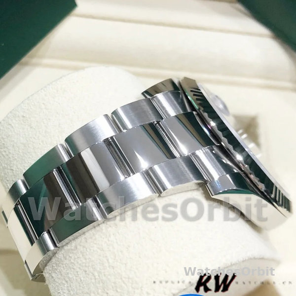 Rolex Datejust m126334 0021 Fluted Bezel Grey Wimbledon Dial 41MM Mens Replica Watch
