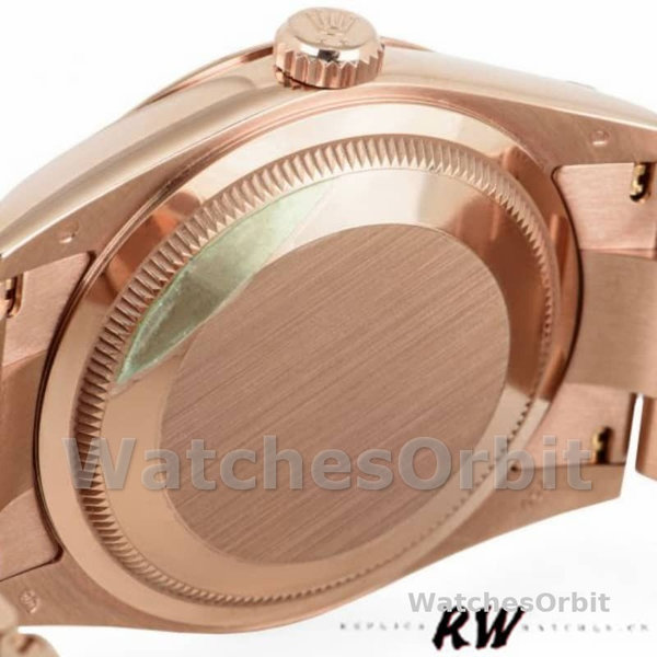 Rolex Day-Date 118205 Rose Gold Pink dial Automatic 36mm Unisex Replica Watch