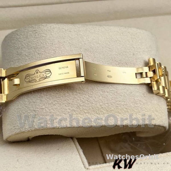 Rolex Day-Date 118208 Champagne Dial 36mm Unisex Replica Watch