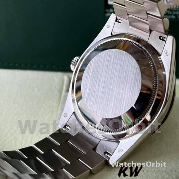 Rolex Day-Date 118209 White Gold Chocolate Brown Dial 36mm Unisex Replica Watch
