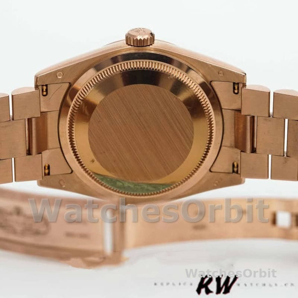 Rolex Day-Date 118235 Mother of Pearl White Dial 36mm Unisex Replica Watch