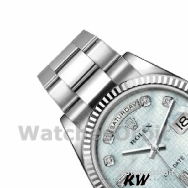 Rolex Day-Date 118239 Mother of Pearl White Dial 36mm Unisex Replica Watch