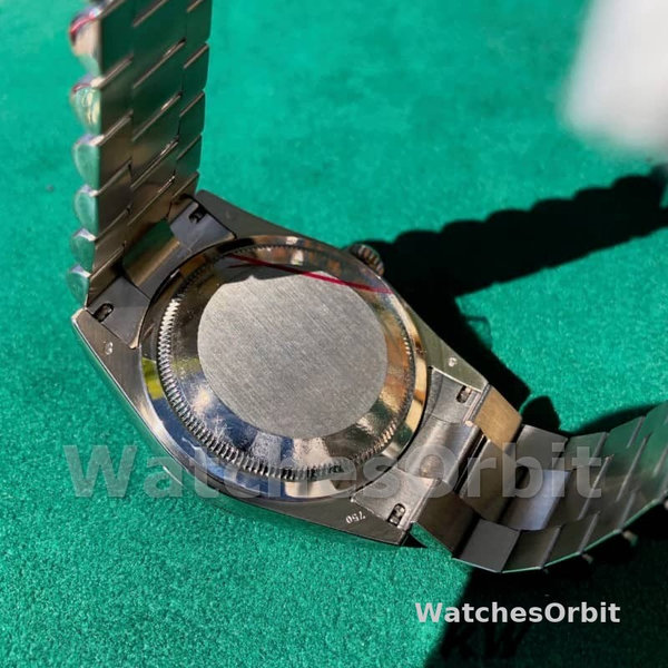 Rolex Day-Date 118239 Silver Roman Numeral 36mm Unisex Replica Watch