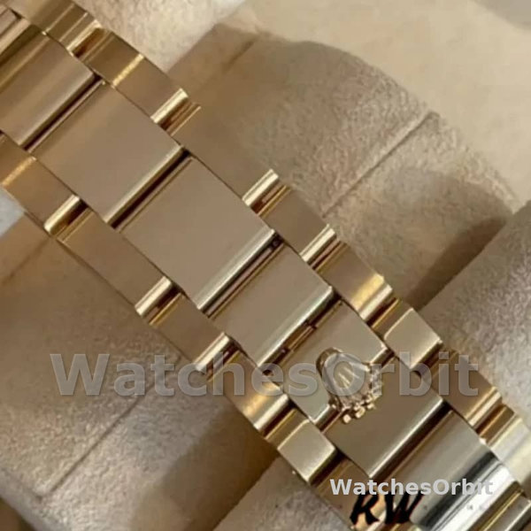 Rolex Day-Date 118388 Champagne Index Dial 36MM Unisex Replica Watch