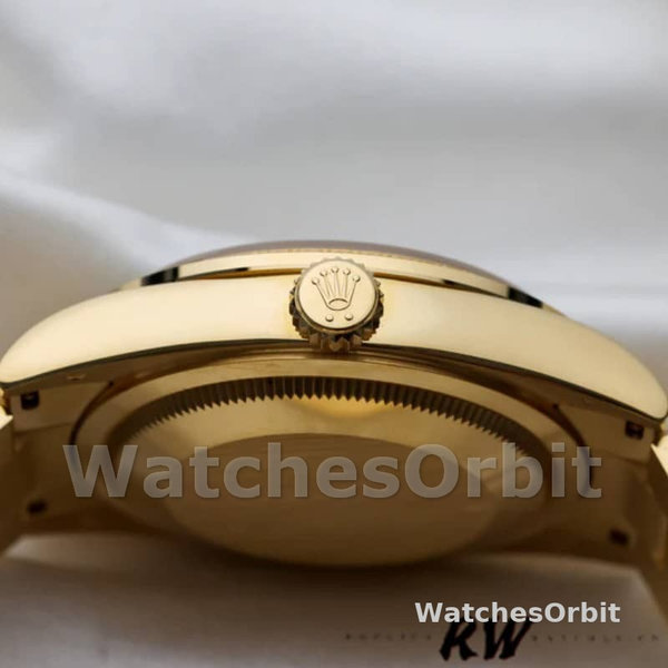 Rolex Day-Date 118388 Yellow Gold Lavender Purple Dial 36MM Unisex Replica Watch