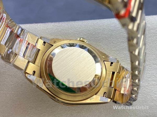Rolex Day Date 36mm Yellow Gold 128238 0011 MOP Diamond