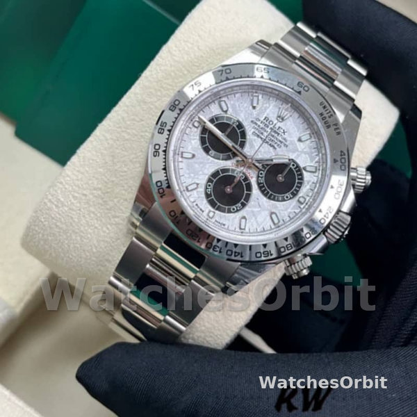 Rolex Cosmograph Daytona 116509 Meteorite Grey Dial 40MM Mens Replica Watch