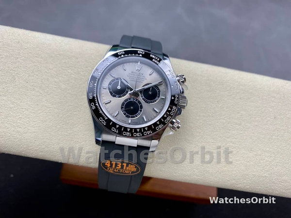 Rolex Daytona 116519 White Gold Grey Dial 40mm Mens Replica Watch