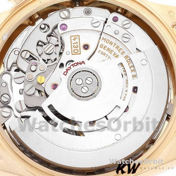 Rolex Daytona 116528 Yellow Gold Champagne Dial 40mm Mens Replica Watch