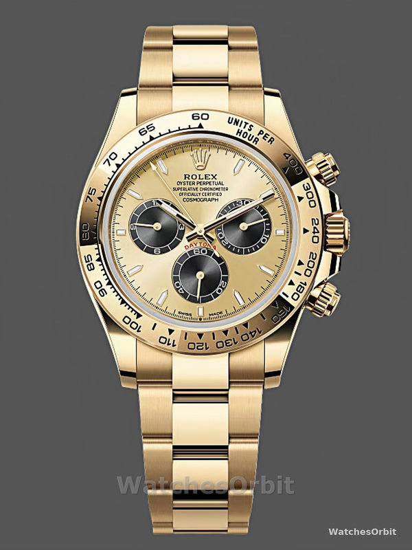Rolex Daytona 126508 0006 Yellow Gold on Bracelet 1:1 Replica Watch