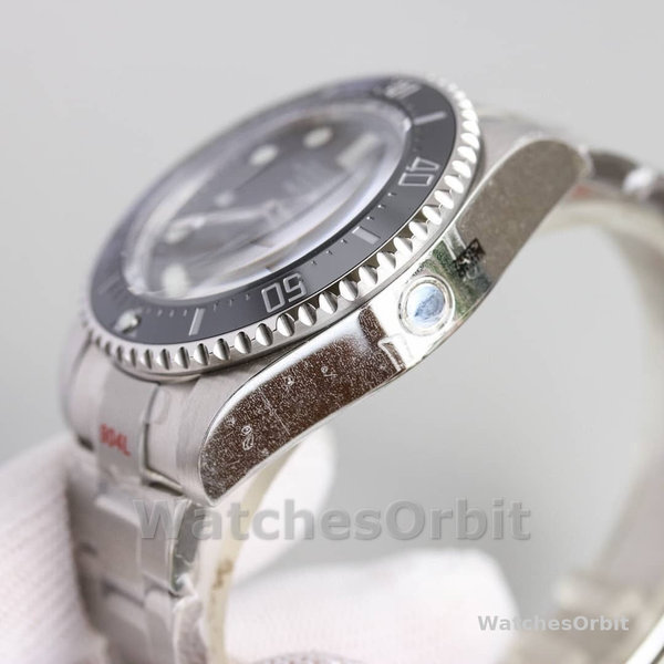 Rolex Deepsea 126660 Black Dial Oyster Steel 44mm Mens replica watch